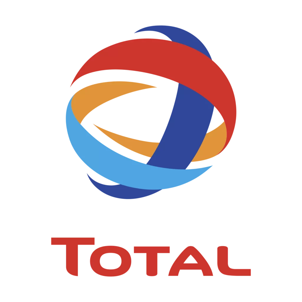 Total logo signifying a leader in lubricant solutions.