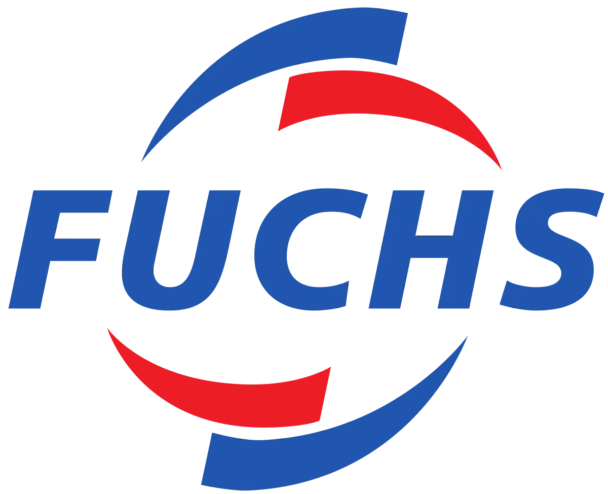 Fuchs logo representing innovative lubricant technology and performance.