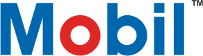 Mobil branding image showcasing a selection of their lubricant products.