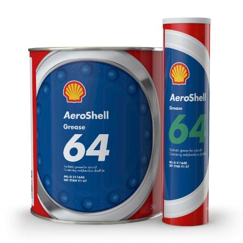 AeroShell Grease 64 aviation grease packaging supplied by Apex Lube